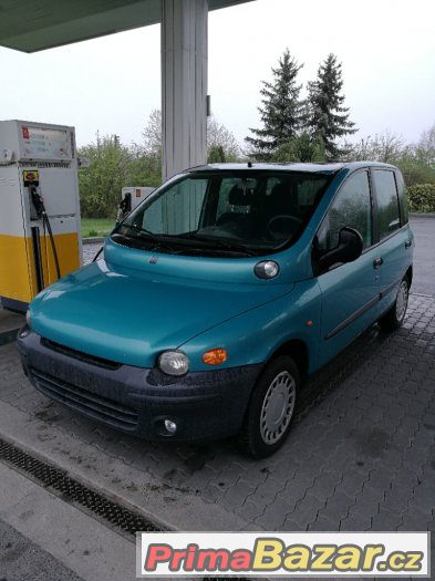 FIAT MULTIPLA 1,6i+CNG..6 MÍST.161863 KM.TOP STAV