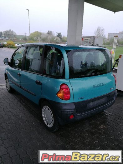 FIAT MULTIPLA 1,6i+CNG..6 MÍST.161863 KM.TOP STAV