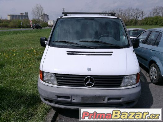 MERCEDES VITO 2,2 CDI.75 kw,KLIMA,3 MÍSTA..r.v.10/2000