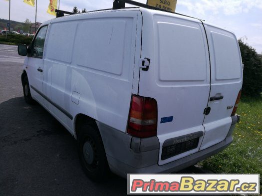 MERCEDES VITO 2,2 CDI.75 kw,KLIMA,3 MÍSTA..r.v.10/2000