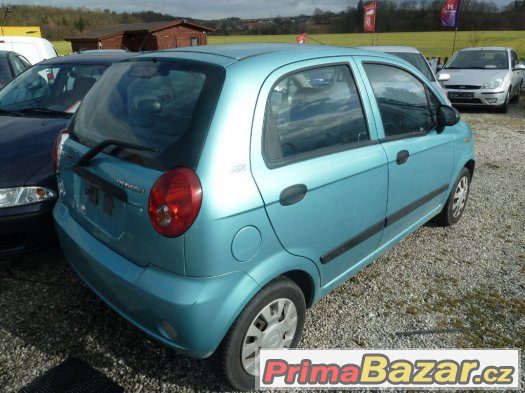 CHEVROLET MATIZ 1,0i 48 KW.R.V.2006.5 DVEŘÍ..KLIMA