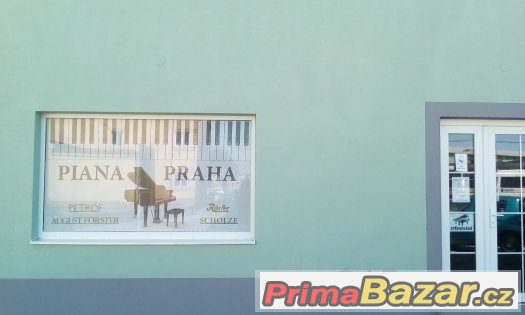 Prodam bílé pianino Scholze včetně dovozu 100 km zdarma