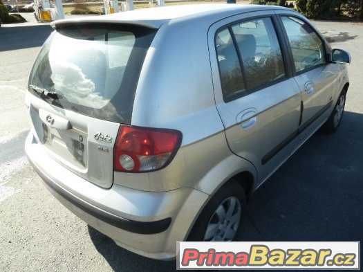 HYUNDAI GETZ GLS 1,5 CRDi 60 KW.R.V.2004..KLIMA.5 DVEŘÍ