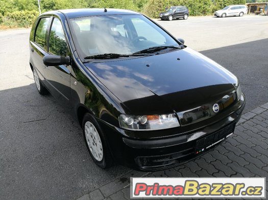 FIAT PUNTO 1,2i 44 KW.5 DVEŘÍ,KLIMA.EURO 3.JEN 105684 KM