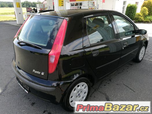 FIAT PUNTO 1,2i 44 KW.5 DVEŘÍ,KLIMA.EURO 3.JEN 105684 KM