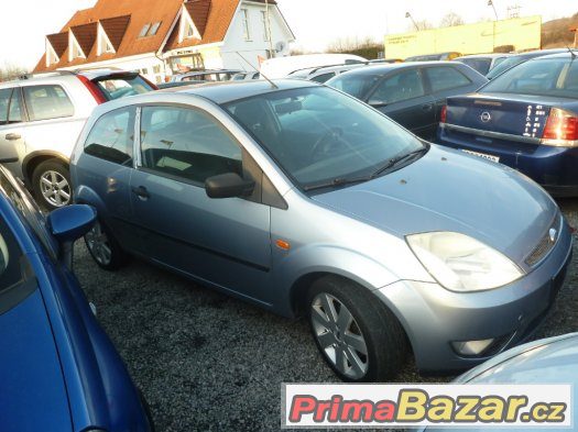 LEVNĚ  FORD FIESTA 1,4 TDCI 50 KW.KLIMA..05/2004.serviska