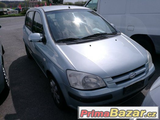 HYUNDAI GETZ  1,5 CRDi 60 KW.R.V.2005..KLIMA.5 DVEŘÍ