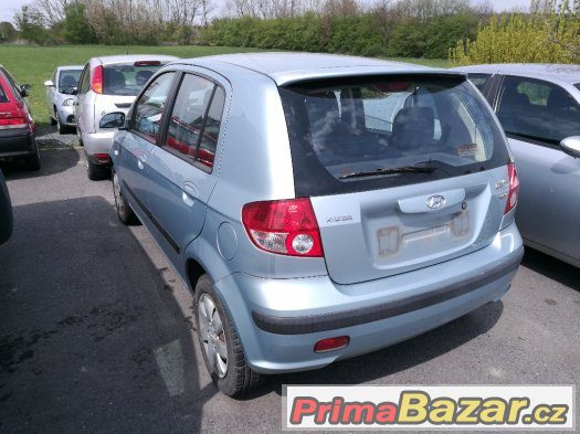 HYUNDAI GETZ  1,5 CRDi 60 KW.R.V.2005..KLIMA.5 DVEŘÍ