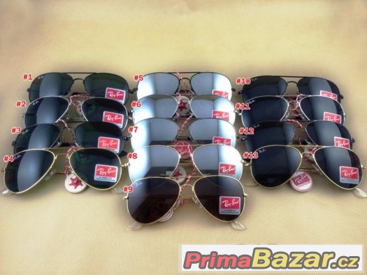 SLUNEČNÍ BRÝLE RAY BAN AVIATOR CLASIC. POŠTA ZDARMA