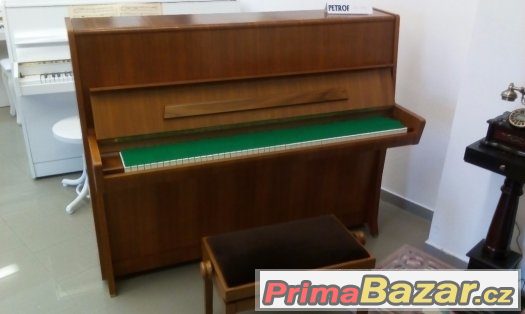 Prodám krásné pianino PETROF-115-III přírodní satén