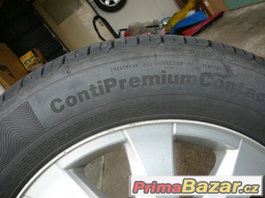 letní pneu +disky renault
