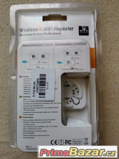 wifi opakovač (repeater)
