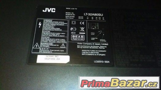 Televize - JVC LT-32A80SU (závada)