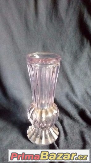 Barevné sklo z českého křišťálu - broušené, ručně probarvené