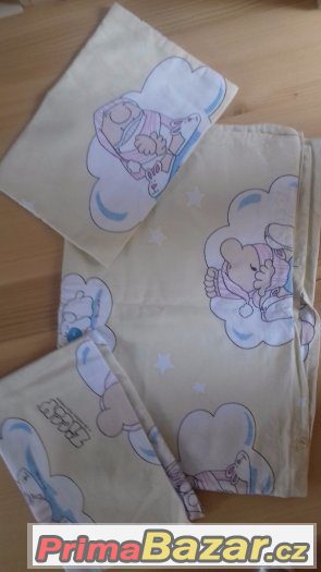 Povlečení na dětskou sadu peřiny a polštáře Povlečení na dětskou sadu peřiny a polštáře
