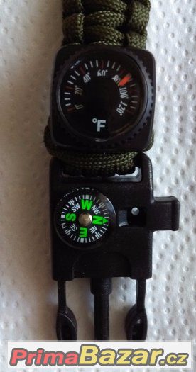 Hodinky outdorové zn. Emak ,,paracord,, 5 v 1 Hodinky outdorové zn. Emak ,,paracord,, 5 v 1