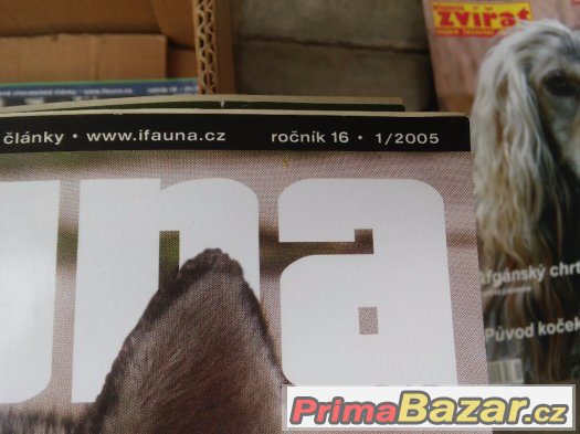 starší čísla časopisu fauna /2004/2005/2006