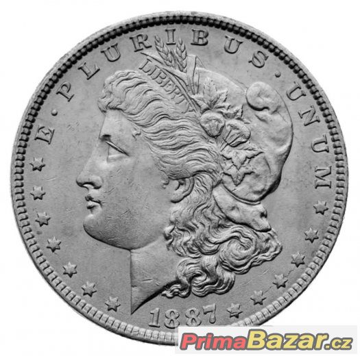 Ag Morgan Dollar 1887, USA - 136