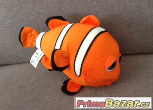 Plyšák NEMO -novy ještě s cedulkou  (cca 20cm)