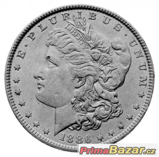 Ag Morgan Dollar 1886, USA - 137