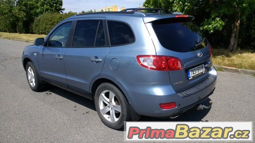 Hyundai SantaFe 2,2CRDi 114kW, 2007, 1.majitel, kůže, tažné