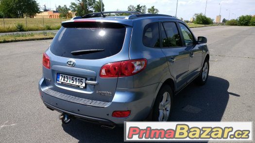 Hyundai SantaFe 2,2CRDi 114kW, 2007, 1.majitel, kůže, tažné