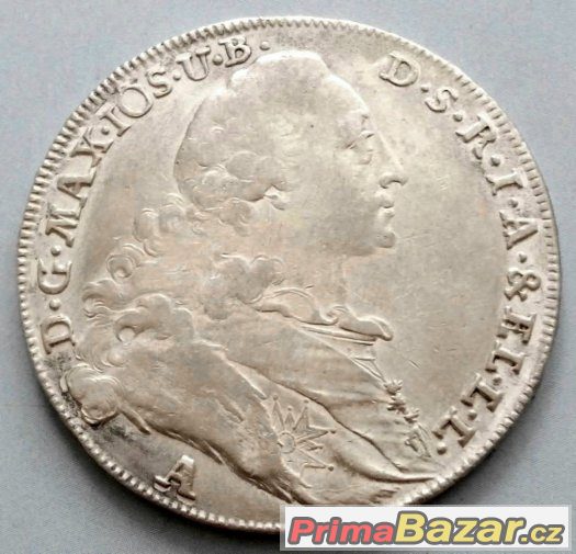 Tolar 1771 A, Maxmilián III., Bavorsko - 186