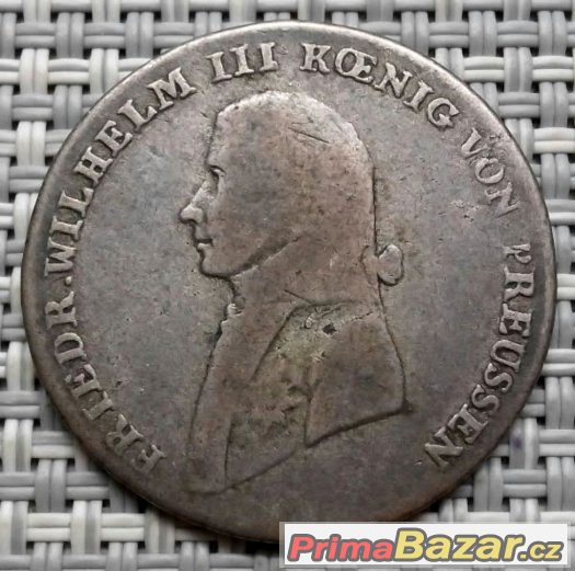 1/3 tolaru 1800 A, Friedrich Wilhelm III. - 354