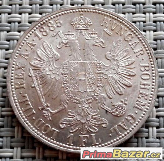 Zlatník 1885 Vídeň, František Josef I. - 313 Zlatník 1885 Vídeň, František Josef I. - 313