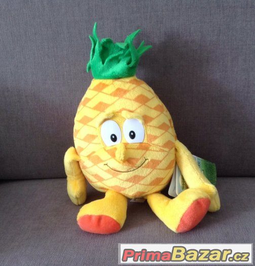 Plyšáka ananas-novy ještě s cedulkou (20-25cm)