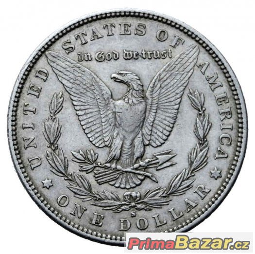 Ag Morgan Dollar 1880 S, USA - 168
