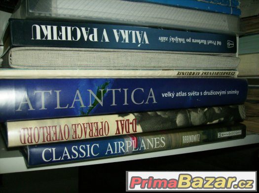Letecké,vojenské a jiné knihy