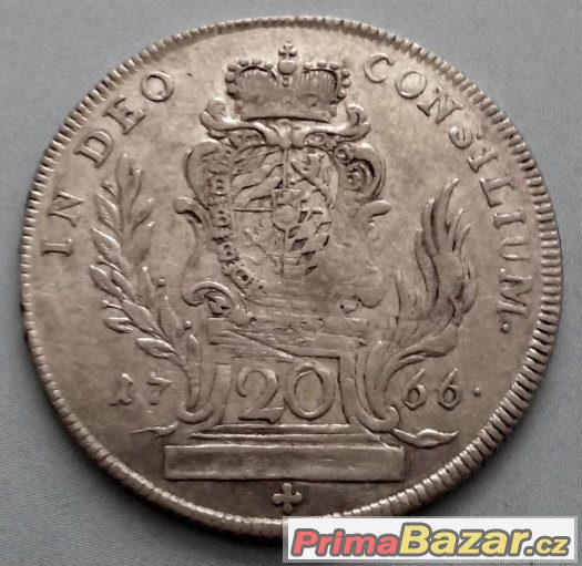 20 krejcarů 1766, Maxmilián III. Josef - 196