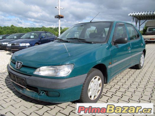 Peugeot 306 1.4i, 55KW,el.okna ,centrál,CD radio,pneu 90%