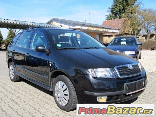 Škoda Fabia 1.4 i Comfort,55 kw,klimatizace,el.okna,