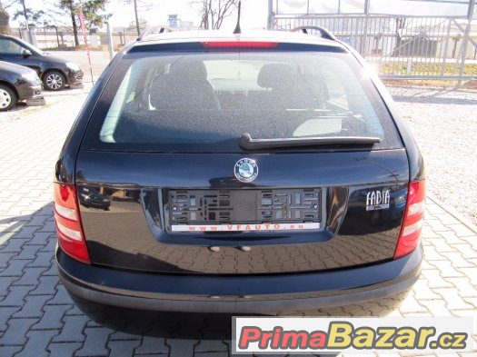 Škoda Fabia 1.4 i Comfort,55 kw,klimatizace,el.okna,