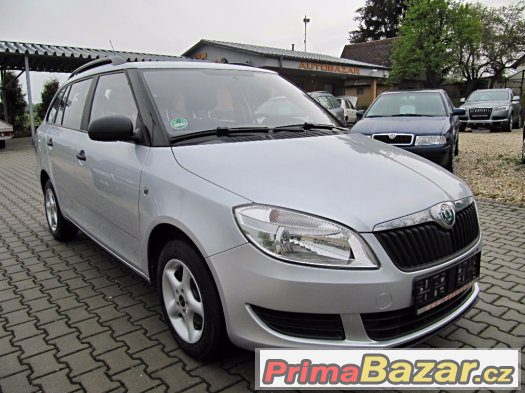 Škoda Fabia II 1.2 TSi combi,klimatizace,alu,servisní kniha