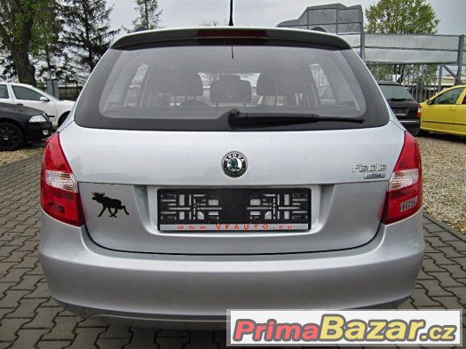 Škoda Fabia II 1.2 TSi combi,klimatizace,alu,servisní kniha