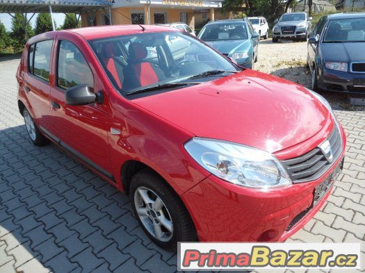 Dacia Sandero 1,4 MPi Ambiance,KLIMA,SERVO,ALU+ZIMNÍ KOLA. Dacia Sandero 1,4 MPi Ambiance,KLIMA,SERVO,ALU+ZIMNÍ KOLA.