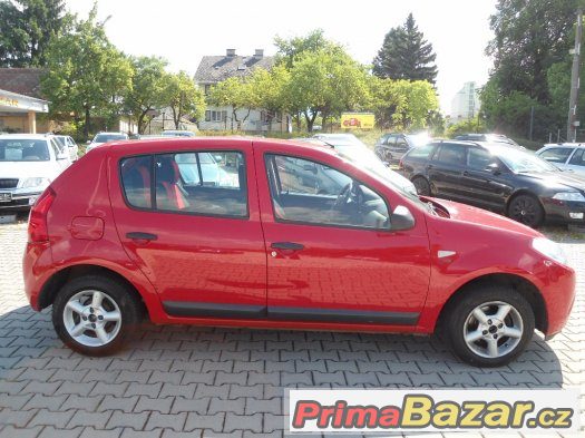 Dacia Sandero 1,4 MPi Ambiance,KLIMA,SERVO,ALU+ZIMNÍ KOLA. Dacia Sandero 1,4 MPi Ambiance,KLIMA,SERVO,ALU+ZIMNÍ KOLA.