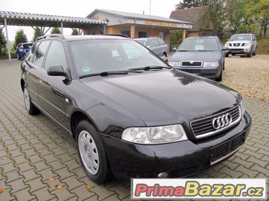 Audi A4 1.6i,Avant,75KW,climatronic,servisní kniha,bez rezu