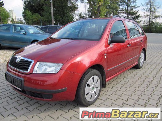 Škoda Fabia 1,4 MPi,50KW,LPG,COMBI,ZÁVĚS,ZIMÁKY.