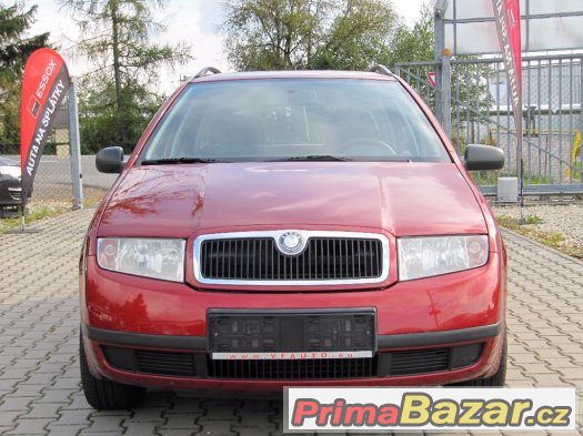 Škoda Fabia 1,4 MPi,50KW,LPG,COMBI,ZÁVĚS,ZIMÁKY.