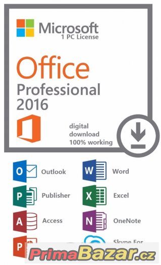 Microsoft Office 2016 Professional Plus RETAIL