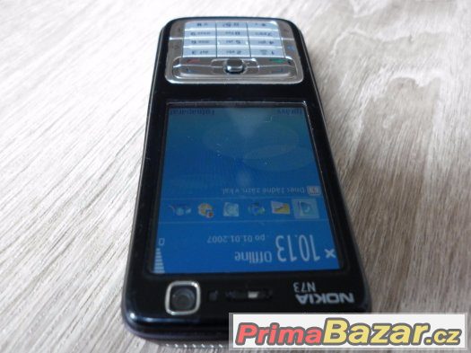 Nokia N73, 3MPx Carl Zeiss,slot na pam.kartu. Top stav.