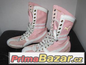 Růžové Puma Schattenboxen , boxerská obuv vel.41