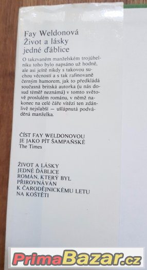 Prodám knihu Život a lásky jedné ďáblice