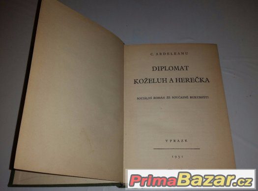 Prodám knihu Diplomat, koželuh a herečka