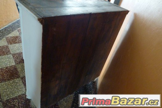 Biedermeier vitrina skříňka kredenc skleník 1860 – fotografie 4