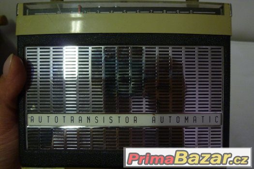 staré autorádio Autotransistor Automatic transistorák